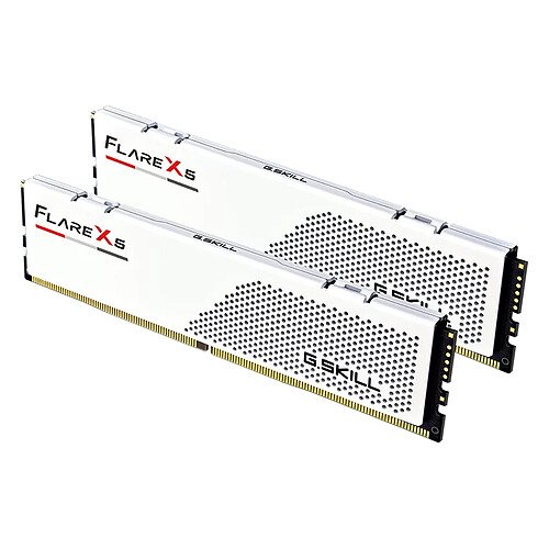 G.Skill Flare X5 Series Low Profile 48 Go (2 x 24 Go) DDR5 6000 MHz CL30 - Blanc – Image 3