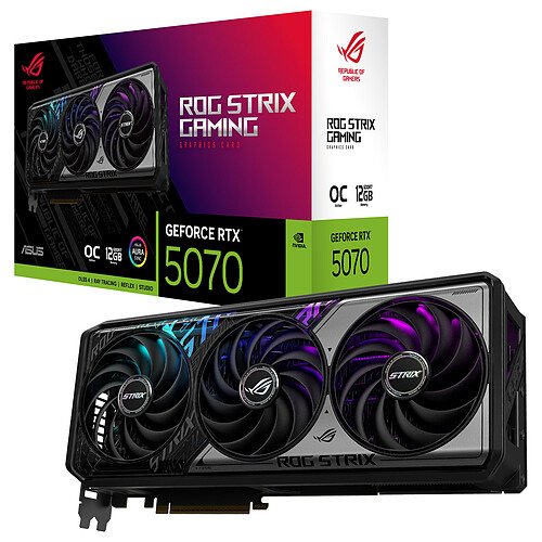 ASUS ROG Strix GeForce RTX 5070 12GB GDDR7 OC Edition