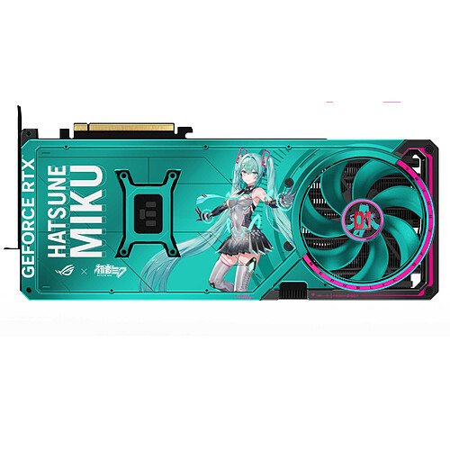 ASUS ROG Astral GeForce RTX 5080 16GB GDDR7 OC Hatsune Miku Edition – Image 4