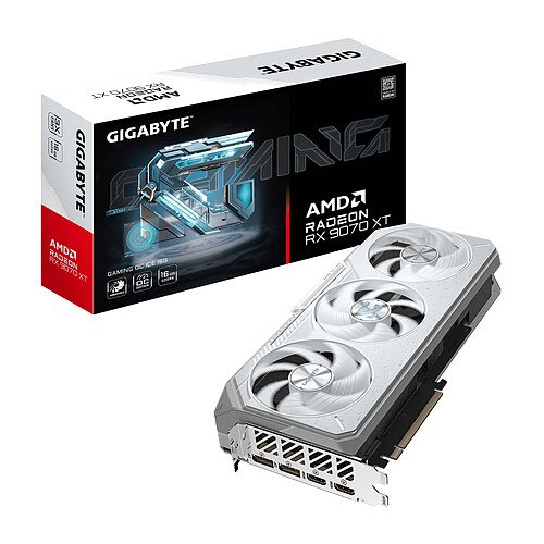 Gigabyte Radeon RX 9070 XT GAMING OC ICE 16G