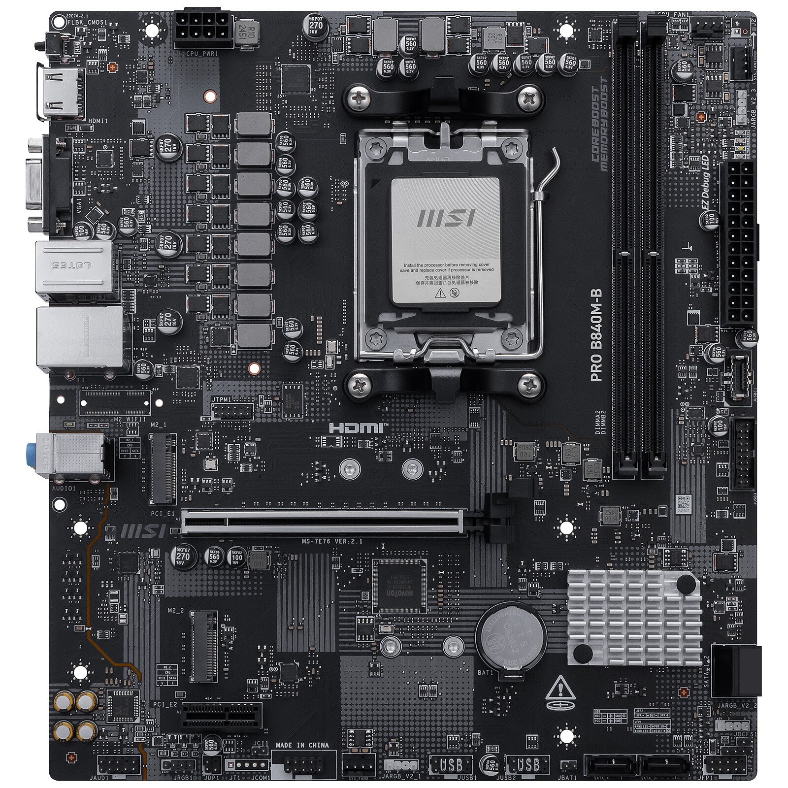 MSI PRO B840M-B – Image 3