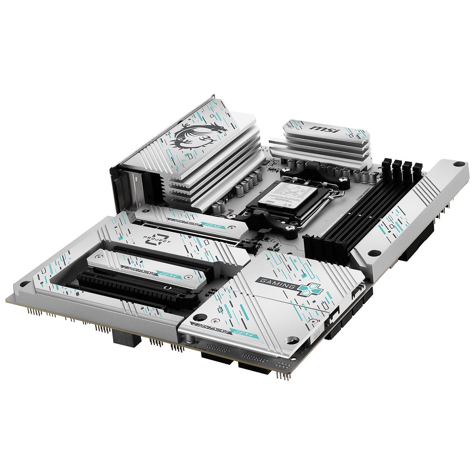 MSI B850 GAMING PLUS WIFI PZ (Project Zero) – Image 4