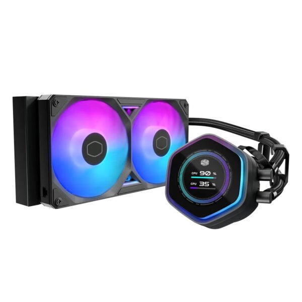 Cooler Master MasterLiquid 240 Atmos II LCD ARGB Noir