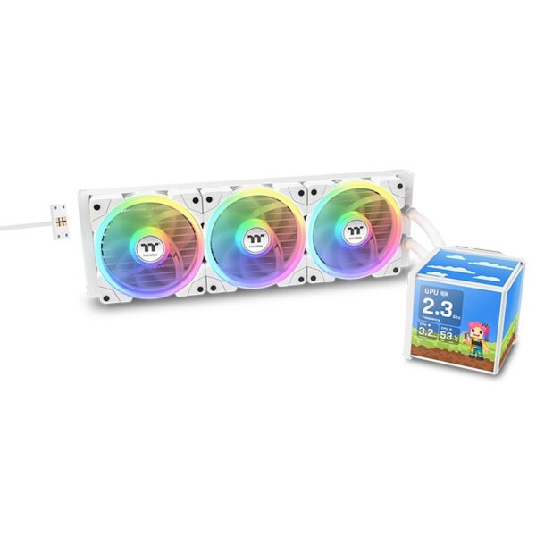 Thermaltake MINECUBE 360 Ultra ARGB Sync (blanc)